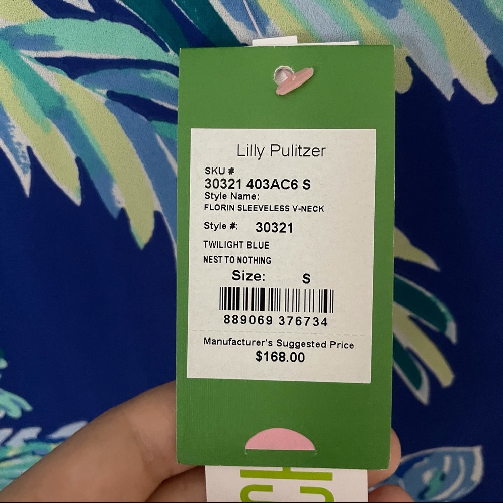 NWT Lilly Pulitzer Florin Reversible V-Neck Dress - Picture 2 of 2